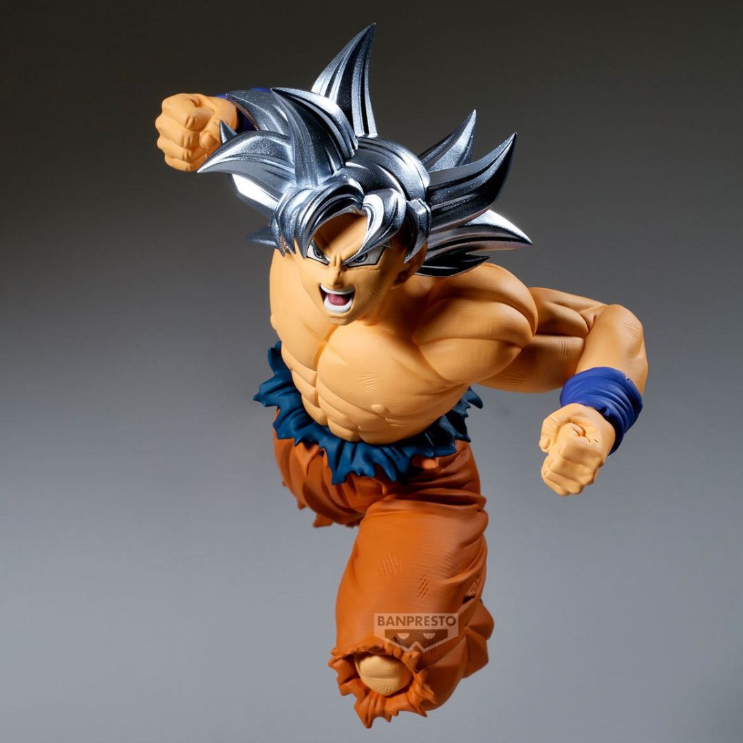 Dragon Ball Super Goku Ultra Instinct (Vs. Jiren) Match Makers Statue By Banpresto -Banpresto - India - www.superherotoystore.com