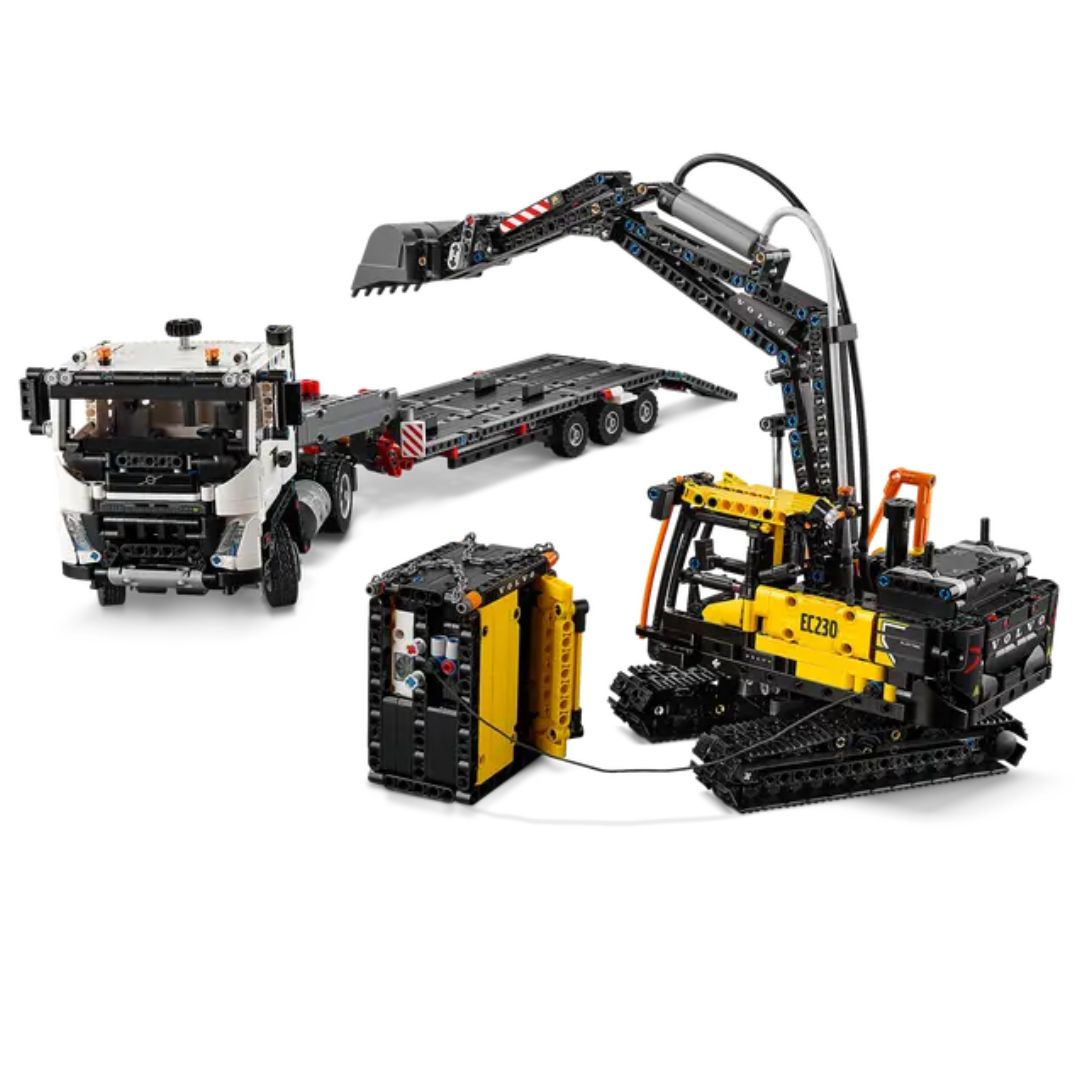 Lego Technic Volvo Fmx Truck & Ec230 Electric Excavator -Lego - India - www.superherotoystore.com