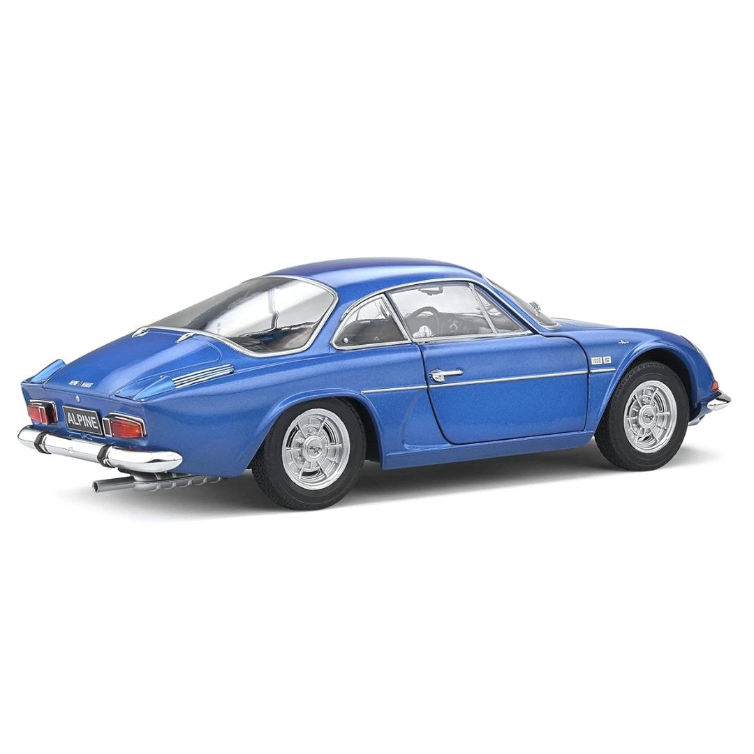 Blue 1969 Alpine A110 A1600S  1:18 Scale die-cast car by Solido -Solido - India - www.superherotoystore.com