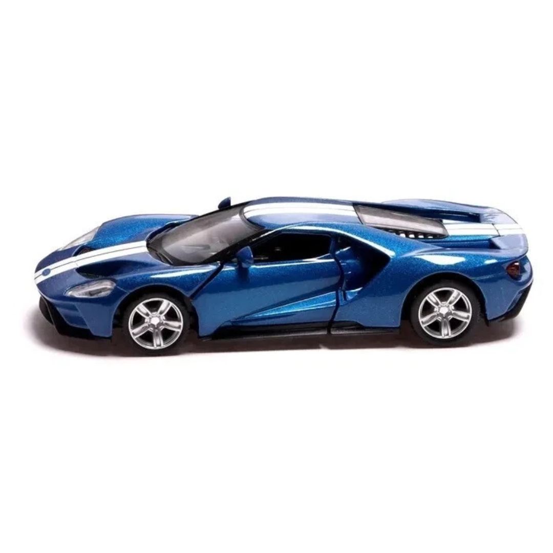 Blue Ford GT 1:43 Scale Die-Cast Car By RMZ