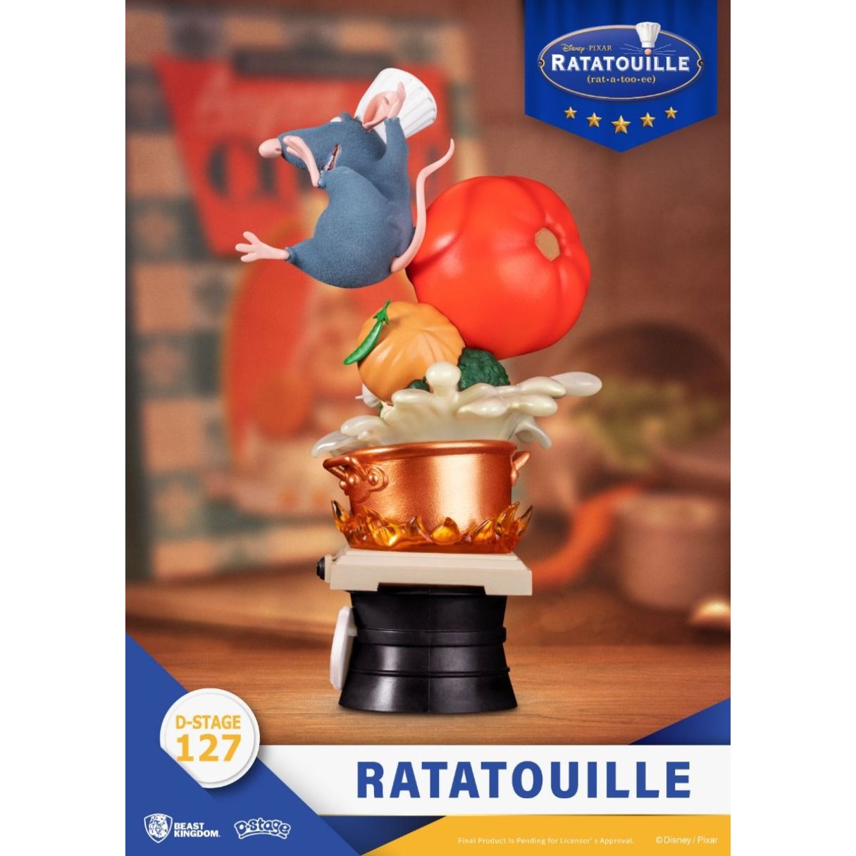 Diorama Stage-127-Ratatouille Statue by Beast Kingdom -Beast Kingdom - India - www.superherotoystore.com