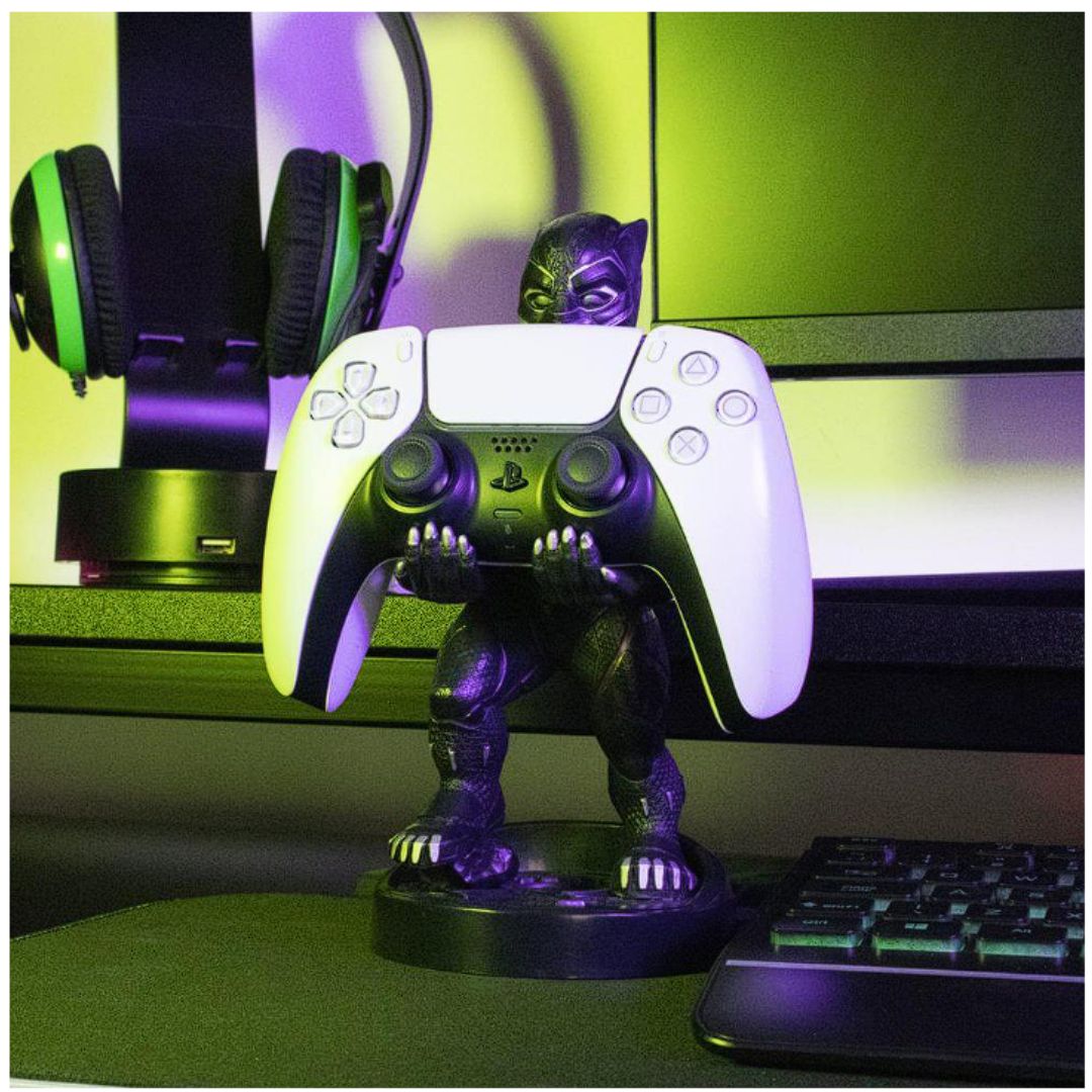 Marvel: Black Panther Cable Guys Controller Holder And Phone Stand By Exg Pro -EXG Pro - India - www.superherotoystore.com