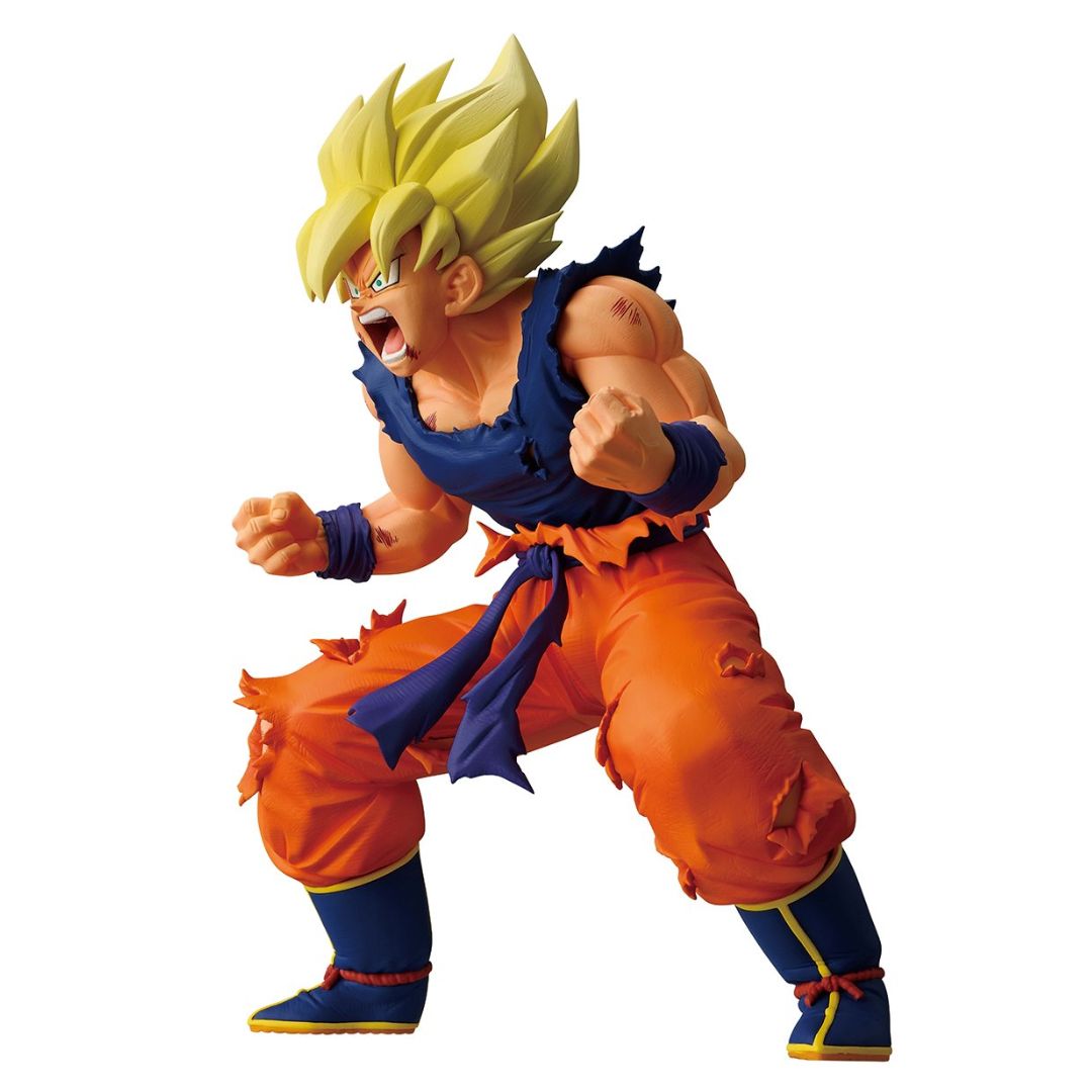 Dragon Ball Z Super Saiyan Son Goku Battle Of The Super Saiyan Masterlise Ichibansho Statue By Bandai -Bandai - India - www.superherotoystore.com