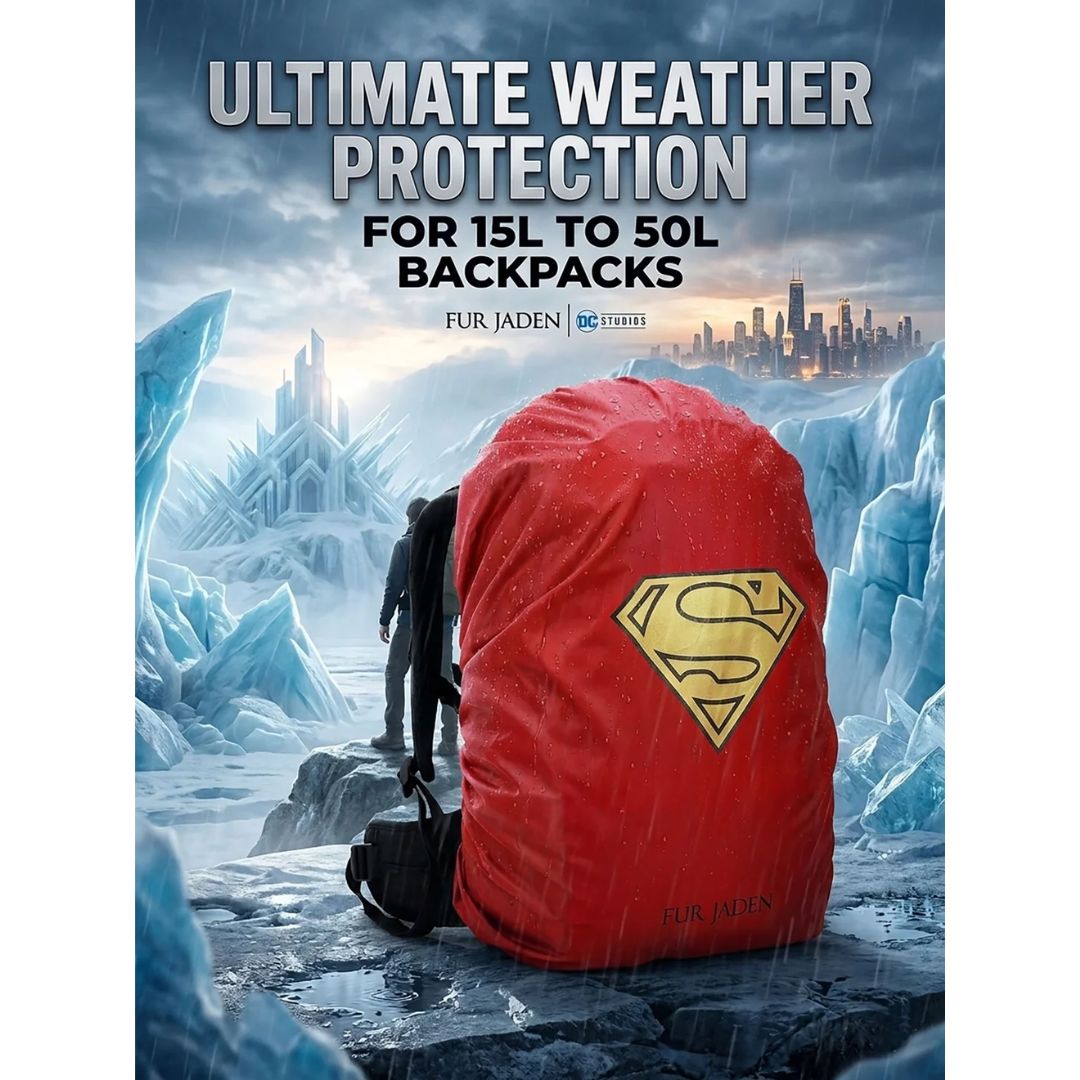The Rainproof Cape Red By Fur Jaden
