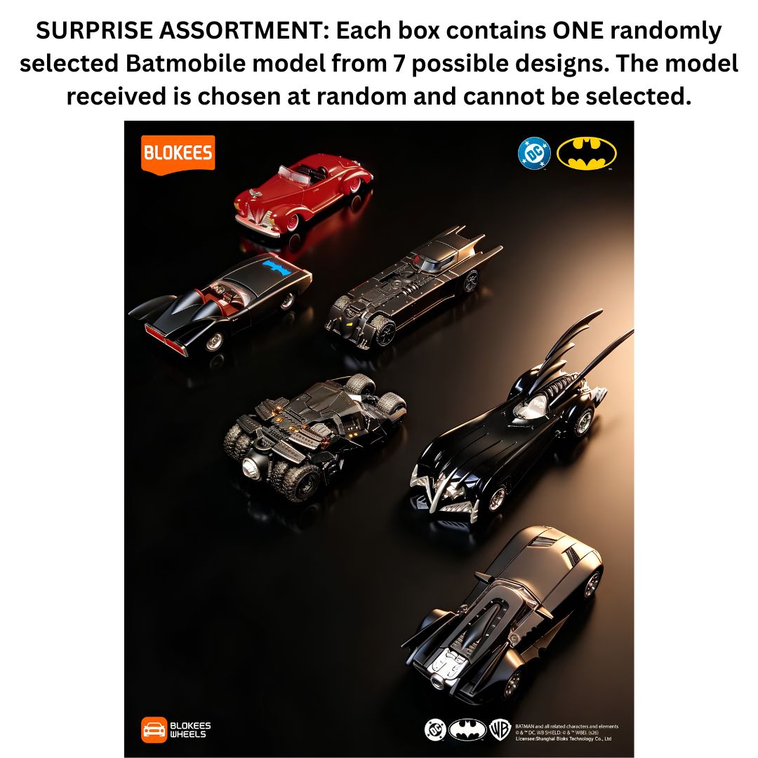 Batman E02-Gotham Velocity Wheels By Blokees -Blokees - India - www.superherotoystore.com