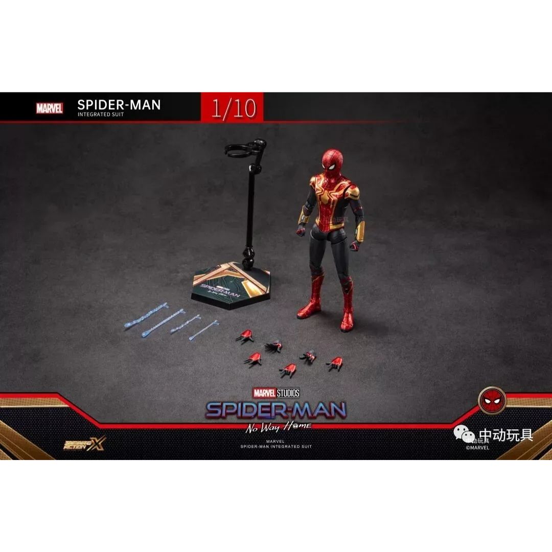 Spiderman Integrated Suit---No Way Home Action Figure By Zd Toys -ZD Toys - India - www.superherotoystore.com