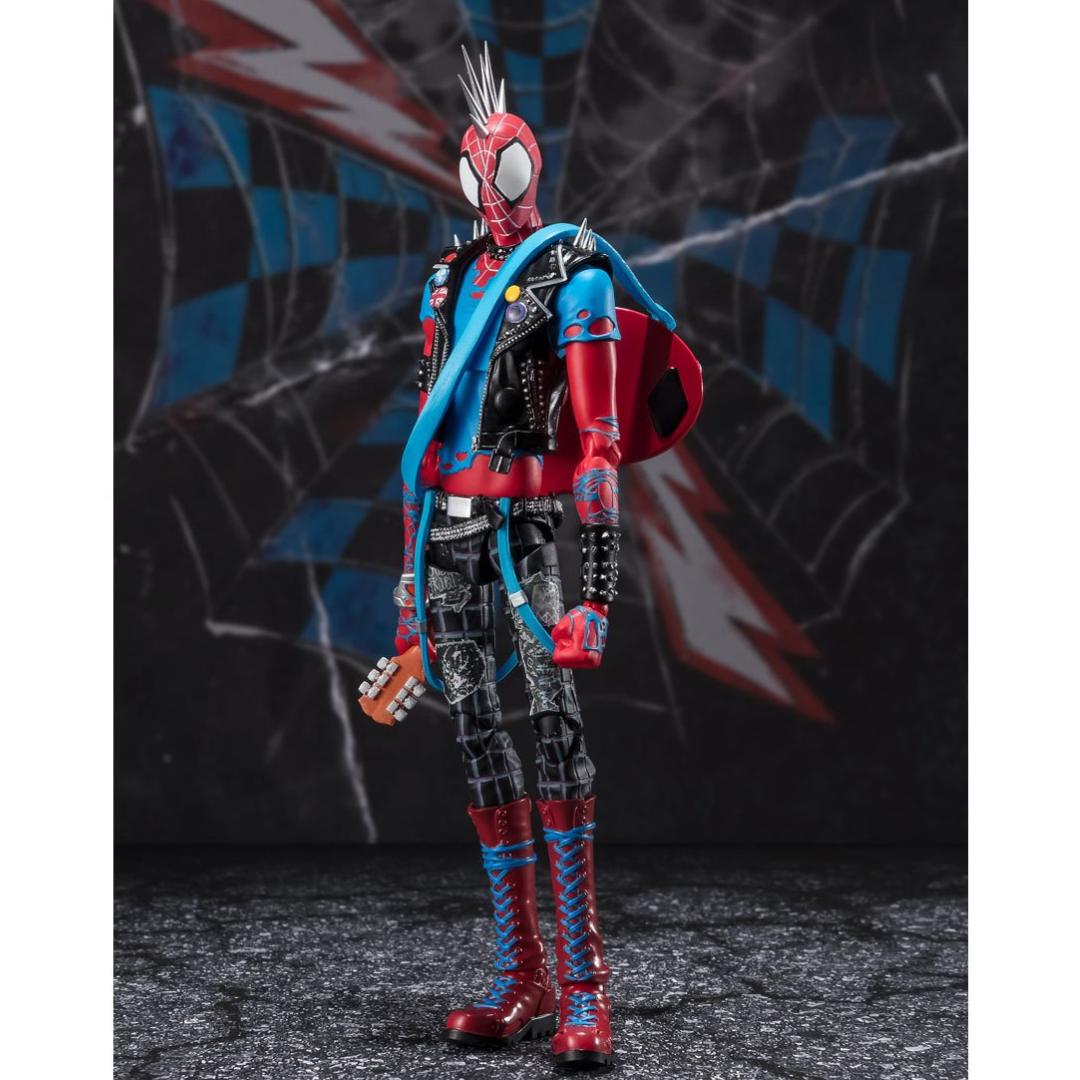 SHFiguarts Spider-Punk フィギュア W magazynie Bandai S.H.Figuarts Shf Spider-Punk Spider-Man