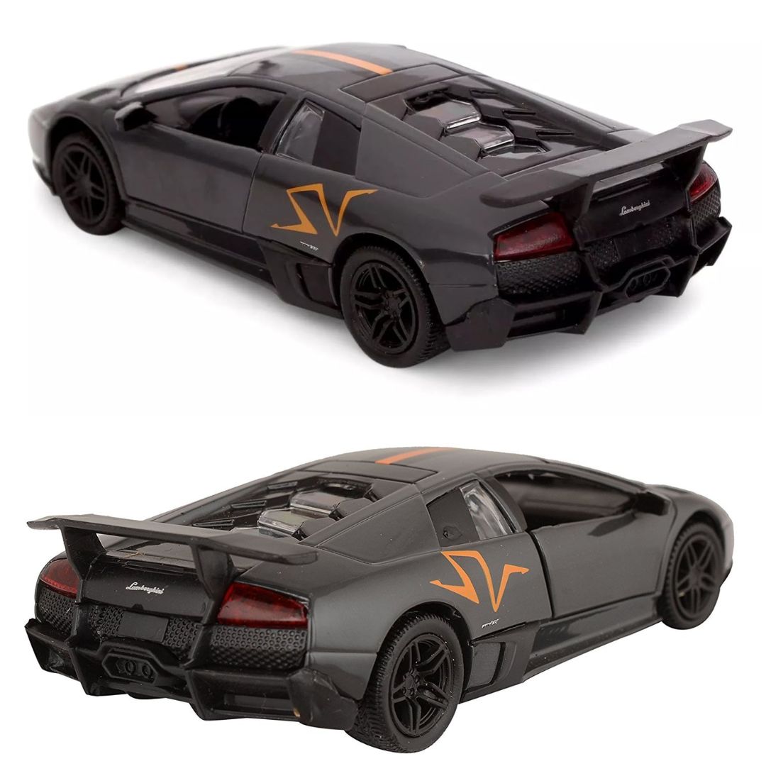 Matt Grey Lamborghini Murcielago 1:43 Scale Die-Cast Car By RMZ