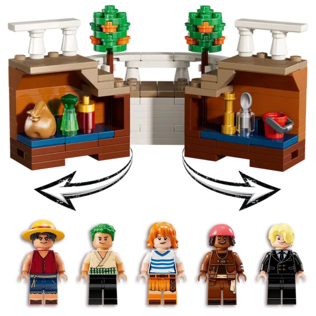 ONE PIECE The Going Merry Pirate Ship by Lego