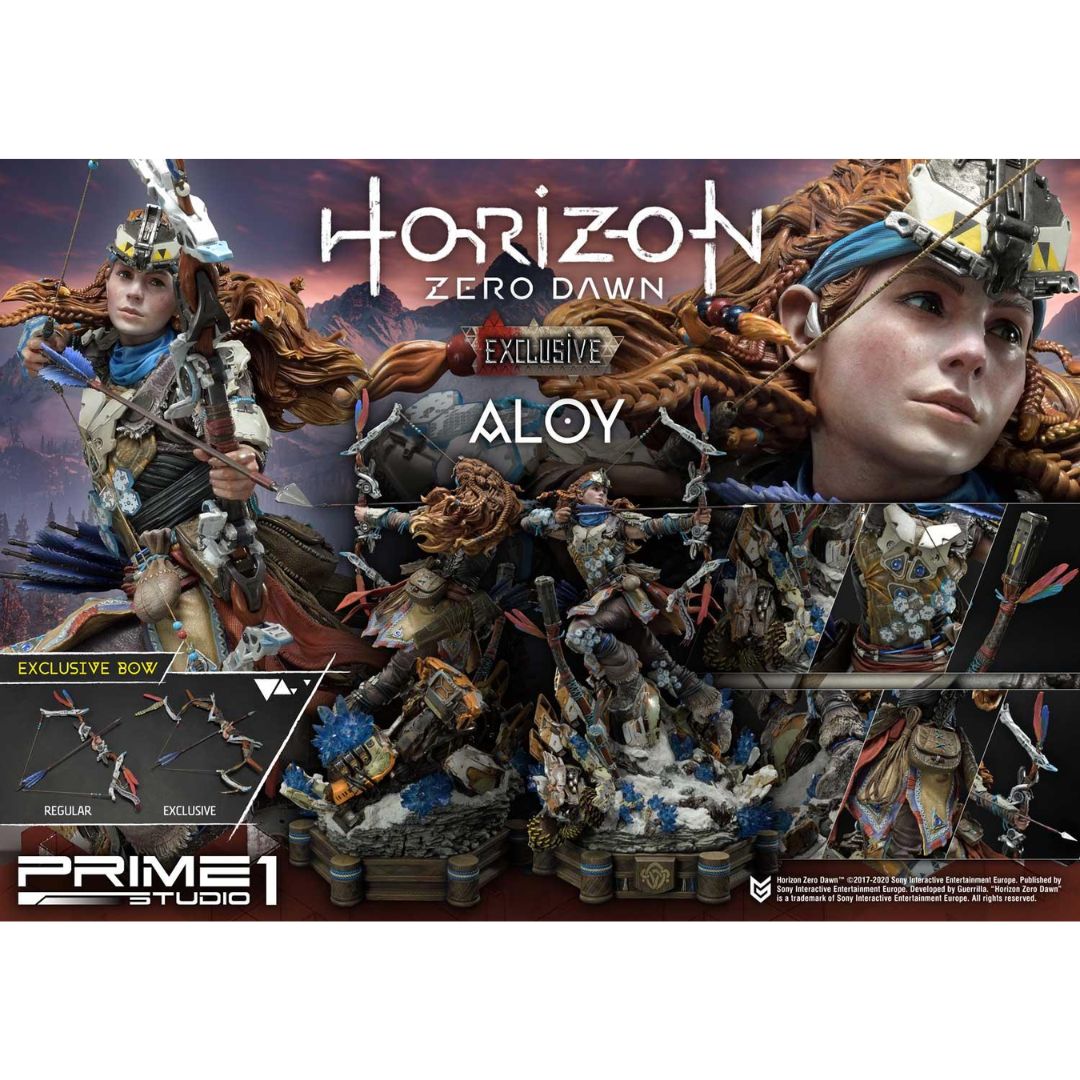 Horizon Zero Dawn Aloy Shield-Weaver Armor Set Ex Version Statue By Prime1 Studios -Prime 1 Studio - India - www.superherotoystore.com