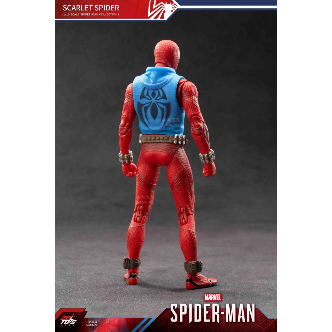 Spider-Man Scarlet Spider Action Figure By Zd Toys