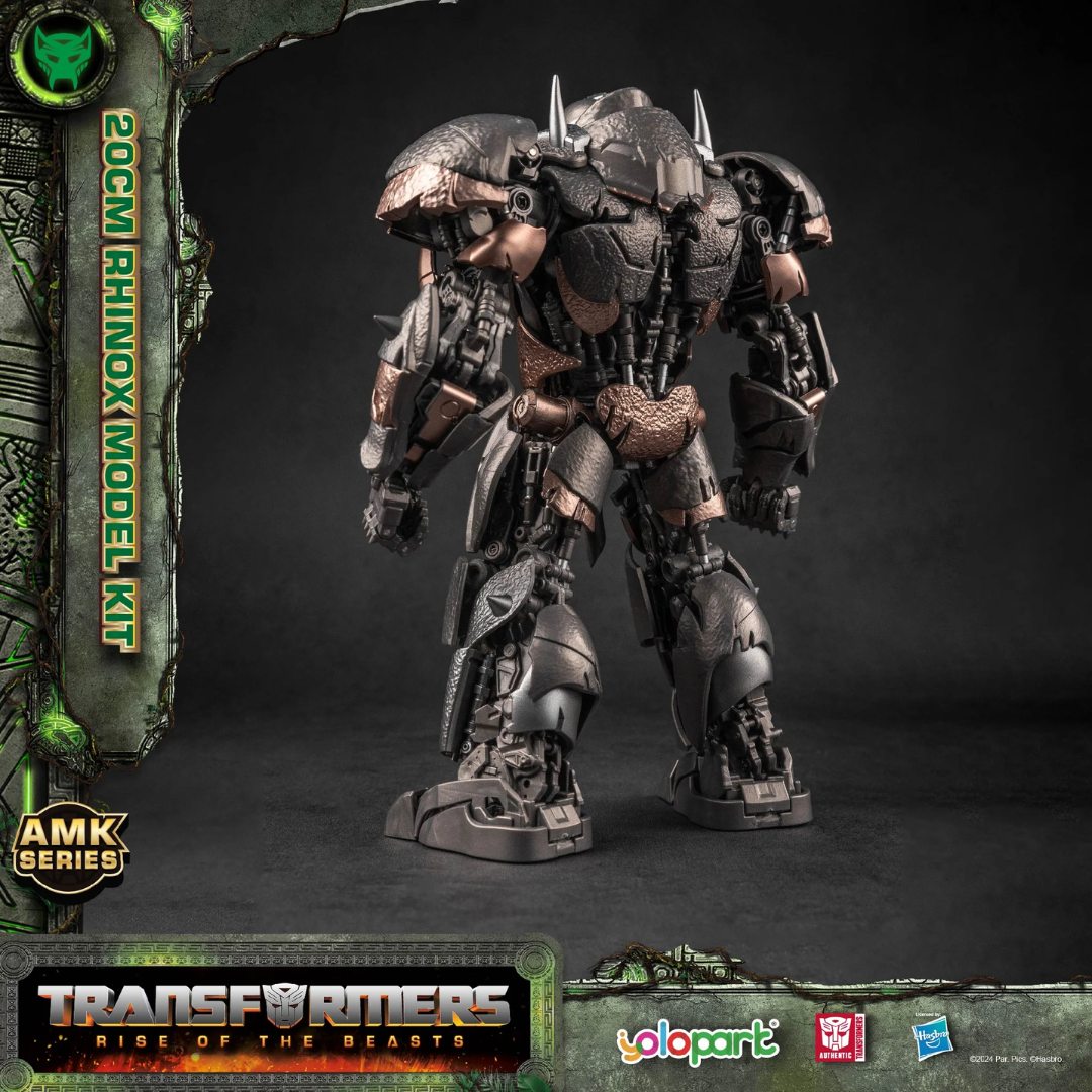 Transformers Rise Of The Beasts: Amk Series 20Cm Rhinox Model Kit By Yolo Park -Yolo Park - India - www.superherotoystore.com