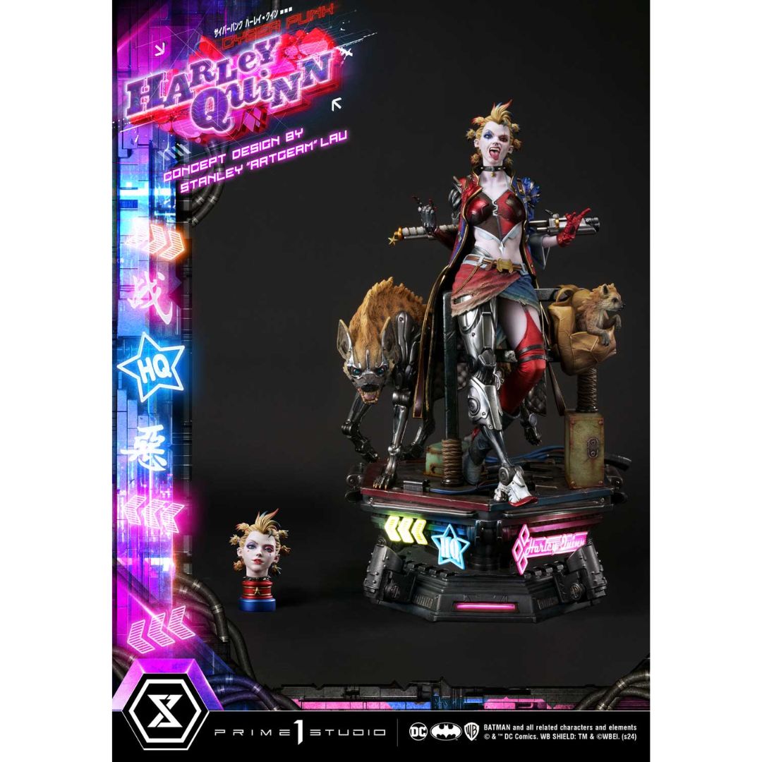Batman (Comics) Cyberpunk Harley Quinn Statue By Prime1 Studios -Prime 1 Studio - India - www.superherotoystore.com