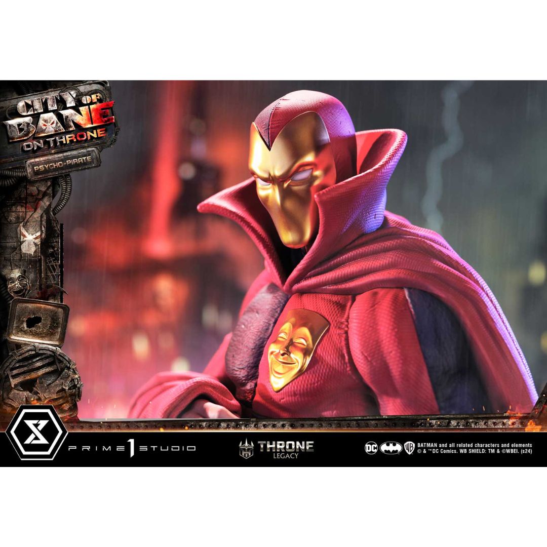 Batman (Comics) City of Bane Psycho-Pirate statue by Prime 1 Studios -XM Studios - India - www.superherotoystore.com