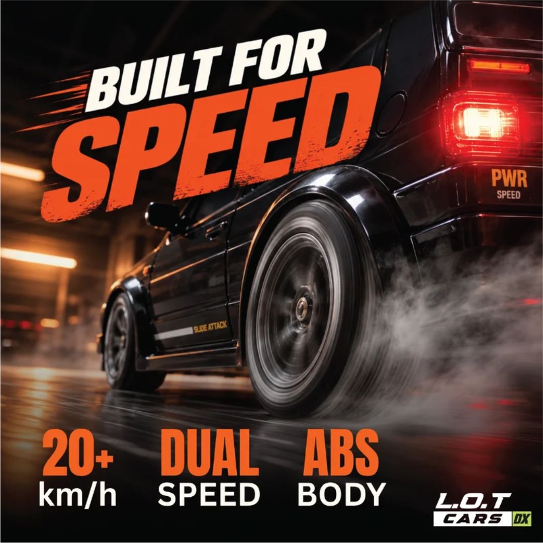 Zipp – Remote Control Drifter 1:24 Scale Ecomm Packaging Only Black Car By Legend Of Toys