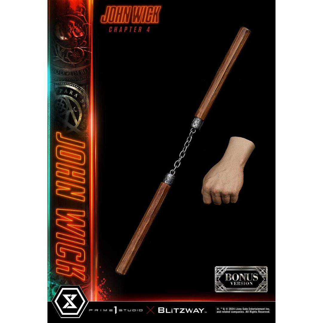 John Wick: Chapter 4 (Film) John Wick Dx Bonus Version Statue By Prime1 Studios -Prime 1 Studio - India - www.superherotoystore.com