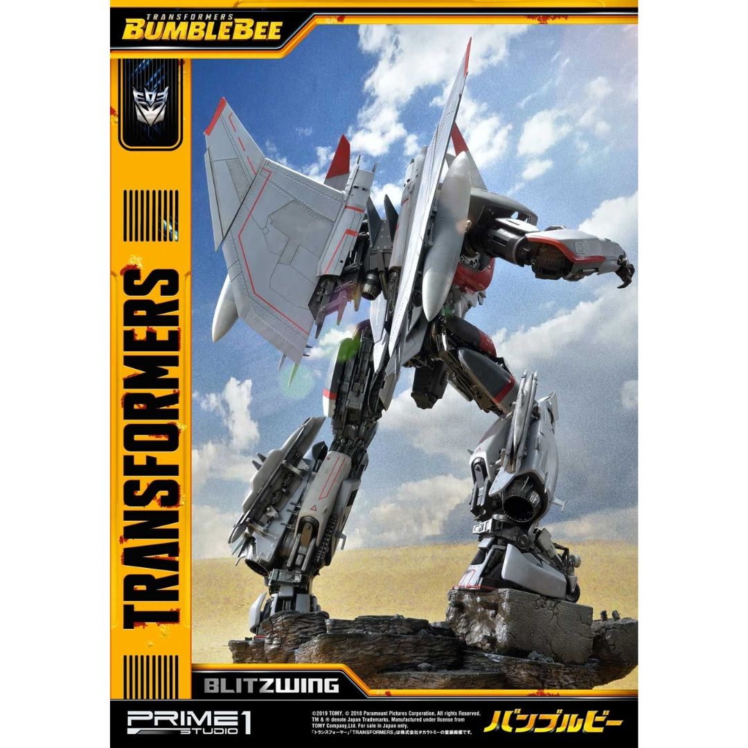 Transformers: Bumblebee (Film) Blitzwing Statue By Prime1 Studios -Prime 1 Studio - India - www.superherotoystore.com