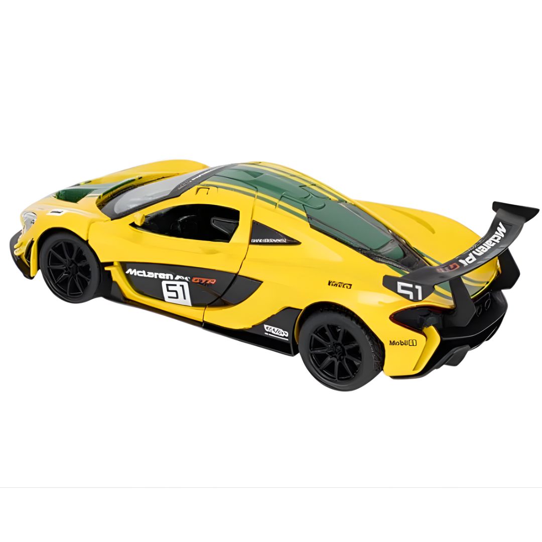 Yellow McLaren P1 1:24 Scale Die-Cast Car By Joy Junction -Joy Junction - India - www.superherotoystore.com