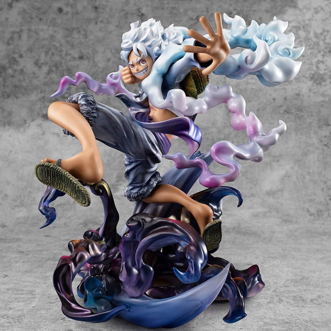 One Piece Portrait of Pirates Monkey D. Luffy Gear Five Wa-Maximum Statue by Megahouse -Megahouse - India - www.superherotoystore.com