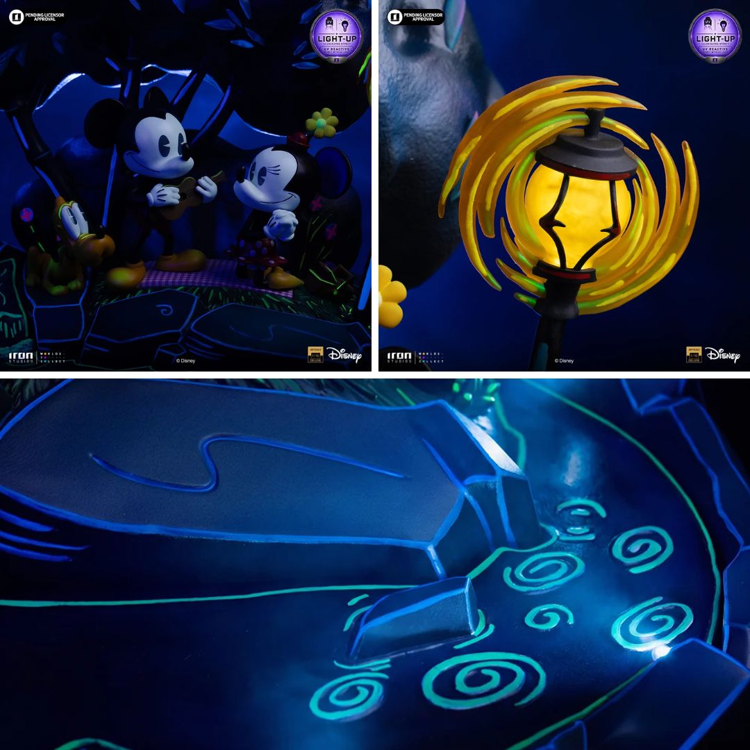 Mickey, Minnie and Pluto's Day at the Park - Disney Classics - Deluxe Art Scale 1/10 Statue By Iron Studios (Copy) -Iron Studios - India - www.superherotoystore.com