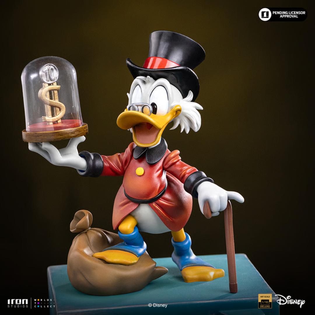 Ducktales Uncle Scrooge Mcduck And Nephews Statue By Iron Studios