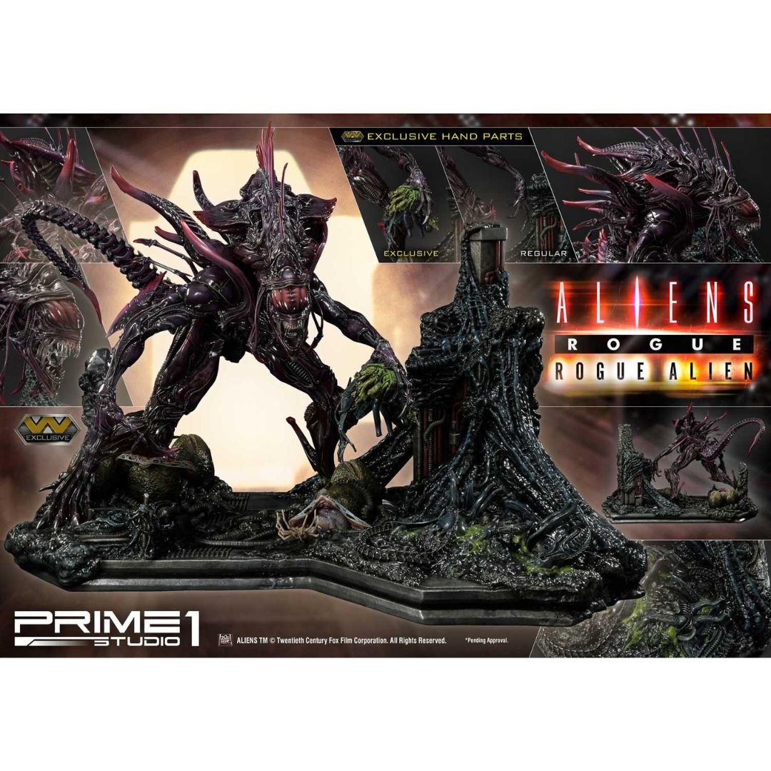 Aliens (Comics) Rogue Alien "Battle Diorama" Ex Version Statue By Prime1 Studios