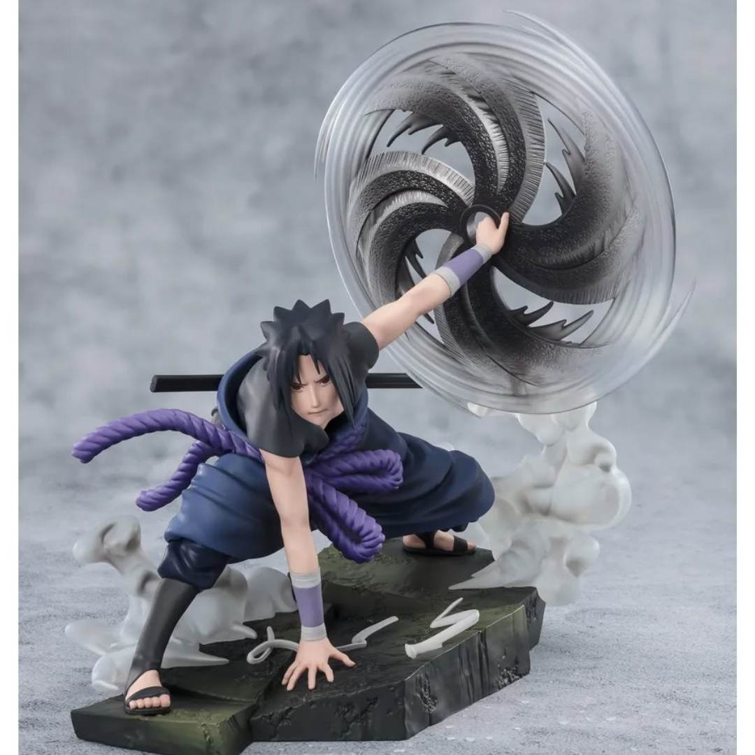 Naruto: Shippuden Sasuke Uchiha The Light & Dark of the Mangekyo Sharingan FiguartsZERO Extra Battle Statue by Bandai -Tamashii Nations - India - www.superherotoystore.com