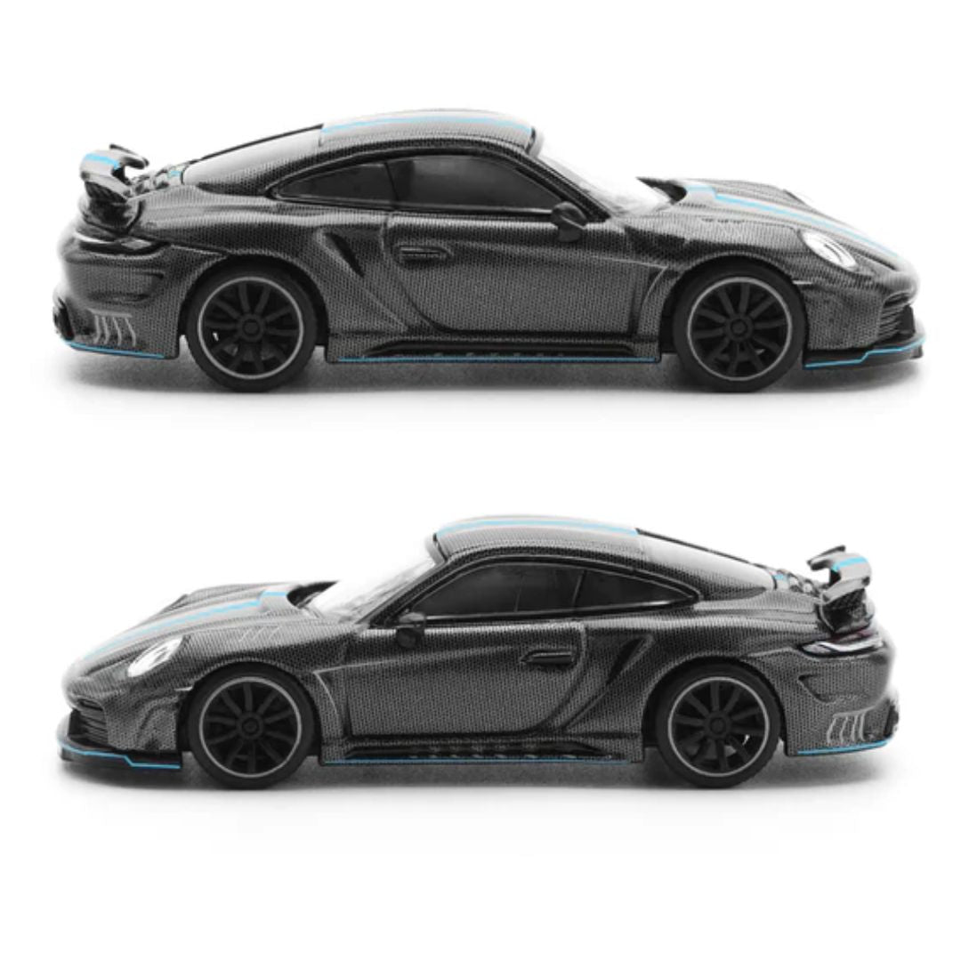 992 Stinger GTR Carbon Edition (Blue Line) 1:64 Diecast Car By Pop Race -Pop Race - India - www.superherotoystore.com