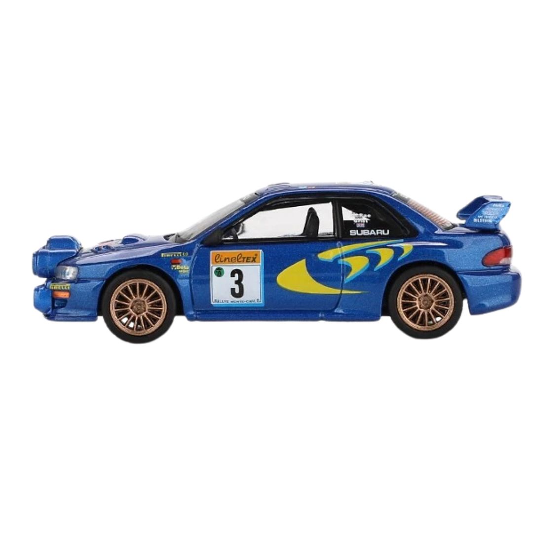 Subaru Impreza Wrc98 1998 Rally Monte-Carlo 3Rd Place #3 1:64 Scale By Mini Gt -Mini GT - India - www.superherotoystore.com
