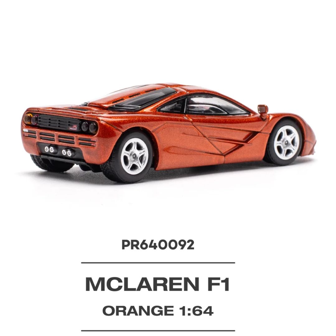 Mclaren F1 Orange* 1:64 Diecast Car By Pop Race -Pop Race - India - www.superherotoystore.com