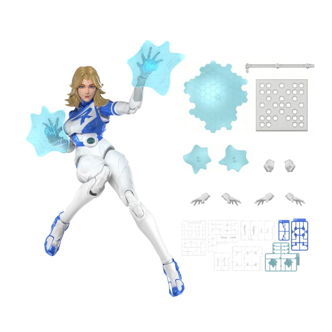 Invisble Woman Marvel Rivals Champion Class Model Kit By Blokees