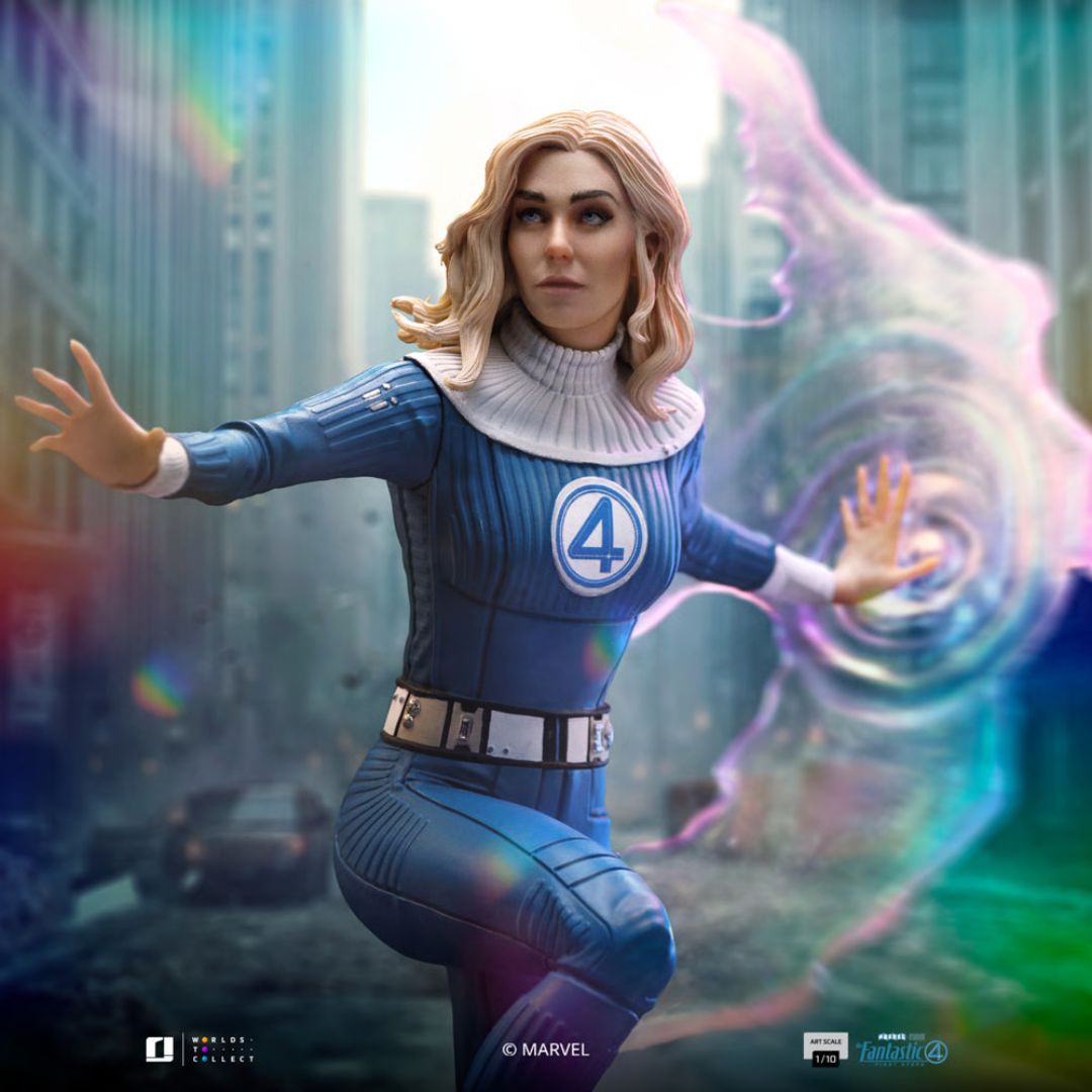 Invisible Woman Art Scale Statue By Iron Studios -Iron Studios - India - www.superherotoystore.com