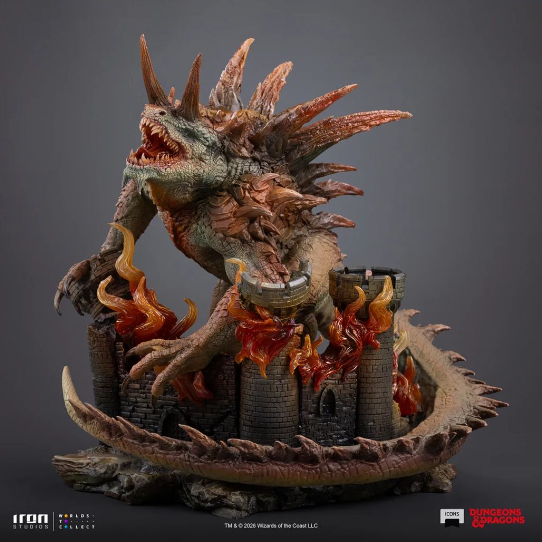 Tarrasque - Dungeons and Dragons - Icons Statue By Iron Studios