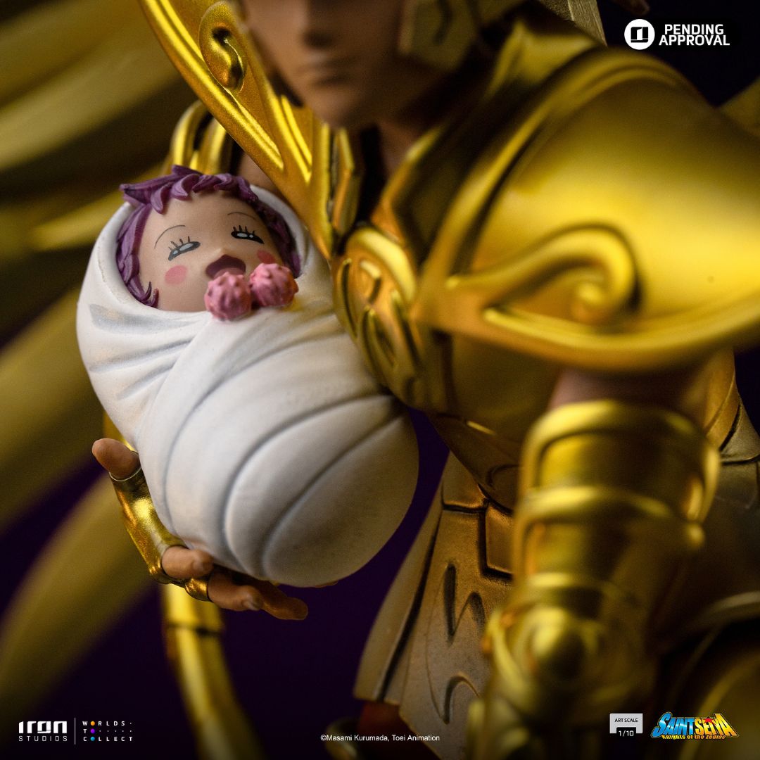 Sagittarius Aiolos Art Statue By Iron Studios