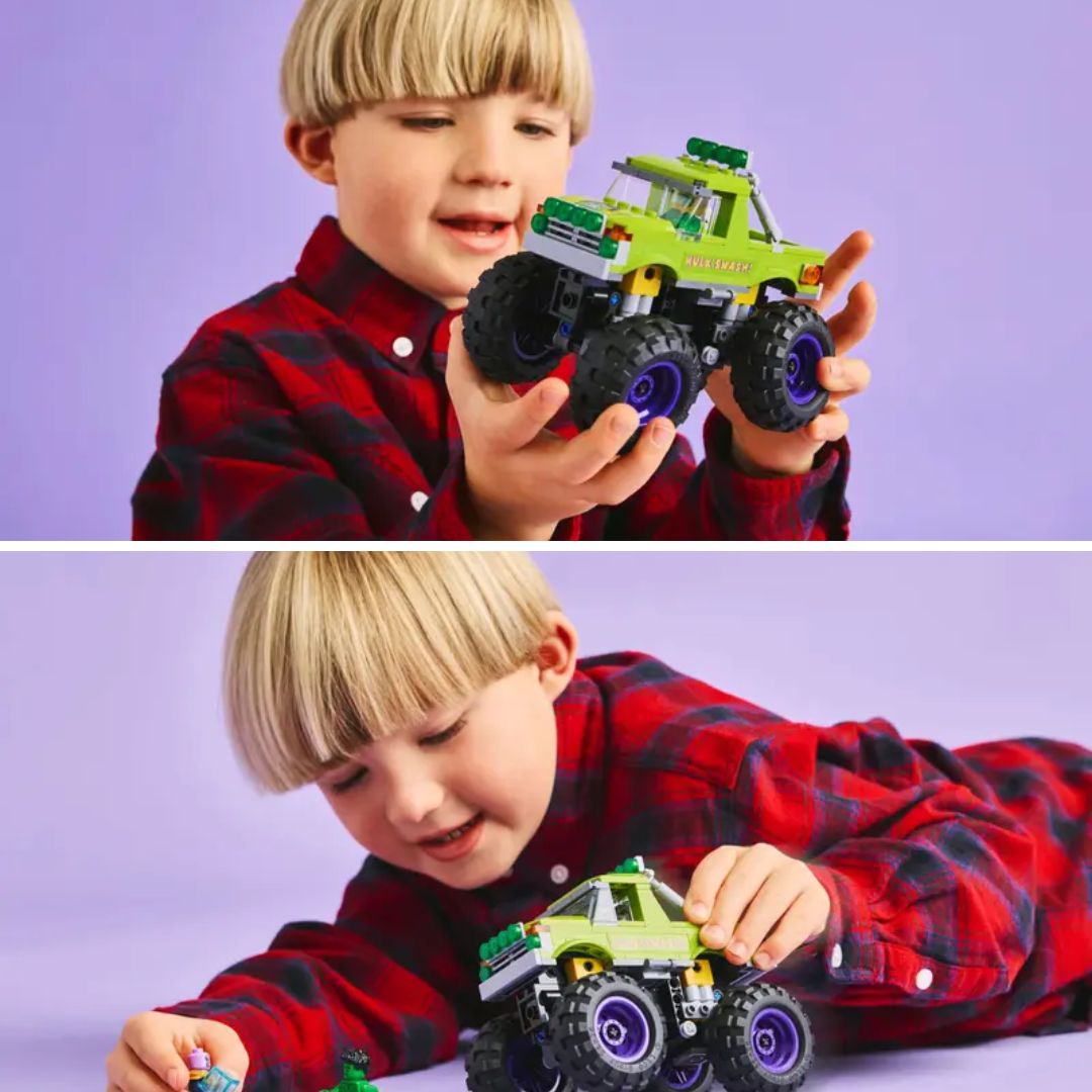 Hul The Hulk Truck Vs. Thanos By Lego -Lego - India - www.superherotoystore.com