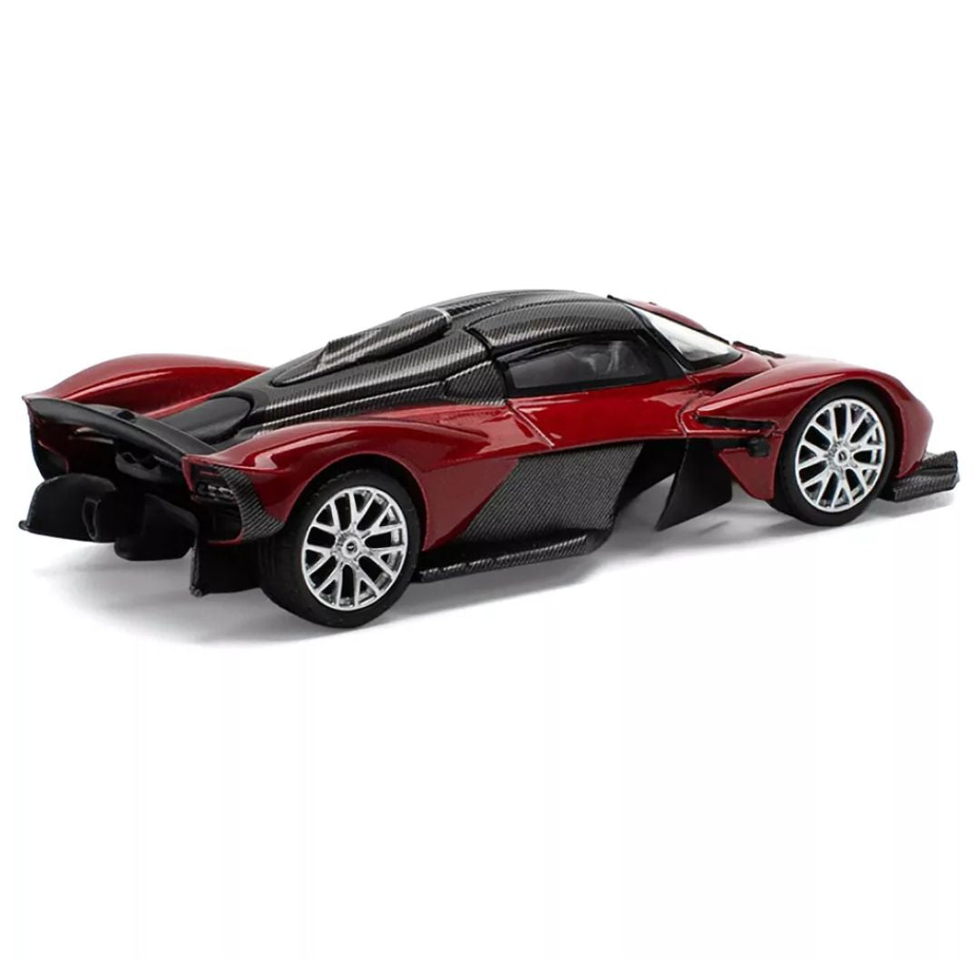 Supernova Red Aston Martin Valkyrie 1:64 Scale Die-Cast Car By Pop Race -Pop Race - India - www.superherotoystore.com