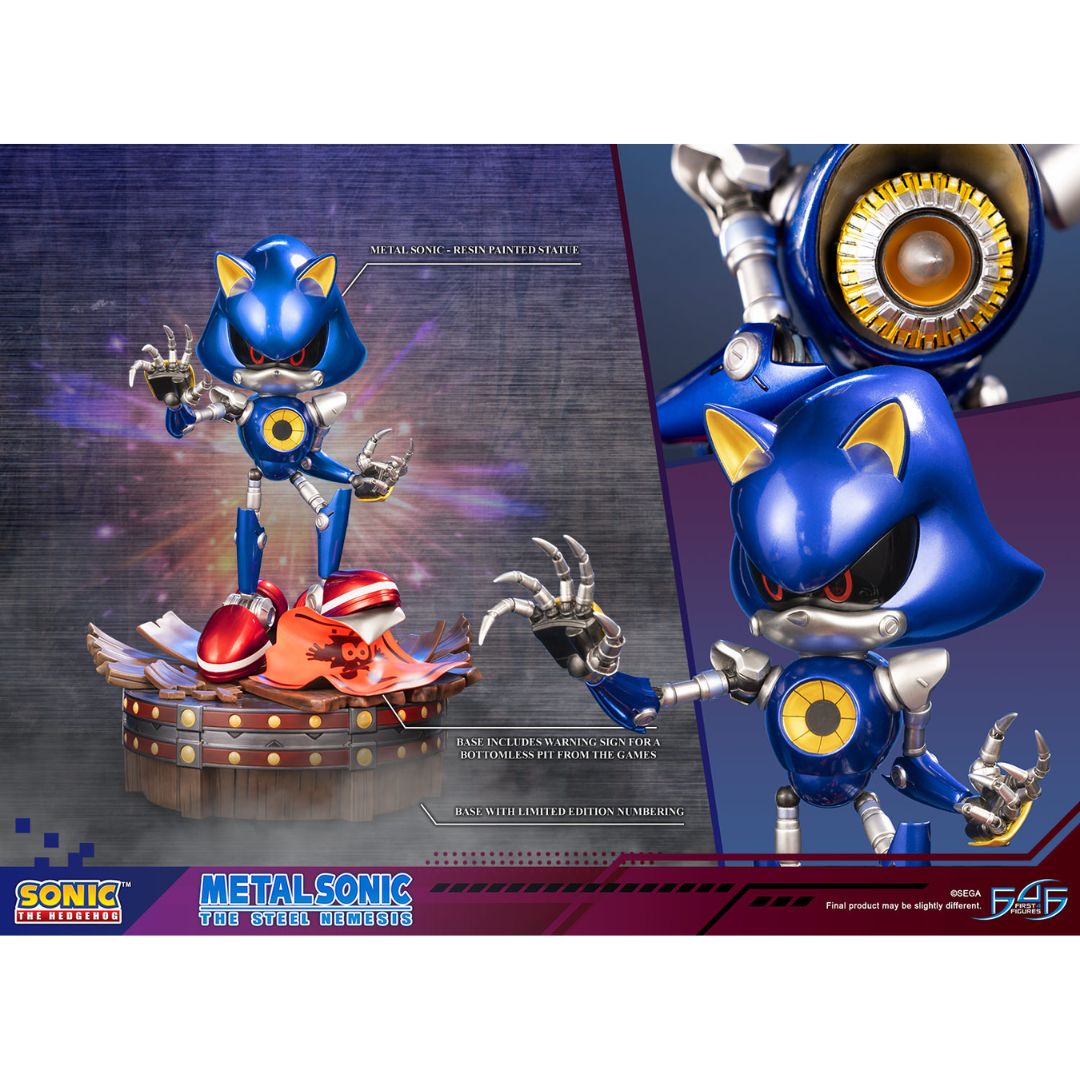 Metal Sonic Statues By First 4 Figures -First 4 Figures - India - www.superherotoystore.com