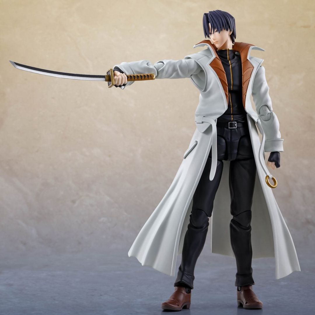 S.H.Figuarts Aoshi Shinomori Action Figure By Tamashii Nations -Tamashii Nations - India - www.superherotoystore.com