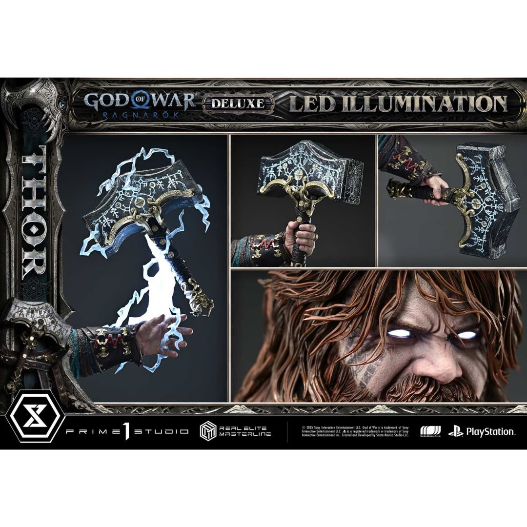 God Of War: Ragnarok Thor Statue By Prime1 Studios