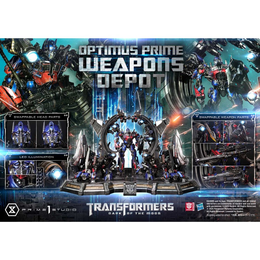 Optimus Prime Weapons Depot (Bonus Version) Statue By Prime1 Studios -Prime 1 Studio - India - www.superherotoystore.com