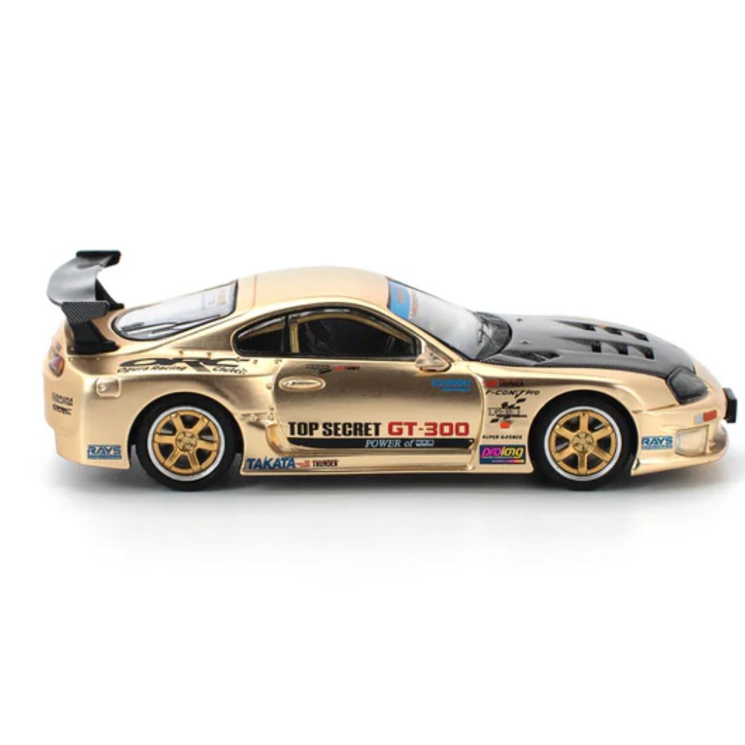 Top Secret GT300 Supra Carbon Hood 1:64 Diecast Car By Pop Race -Pop Race - India - www.superherotoystore.com