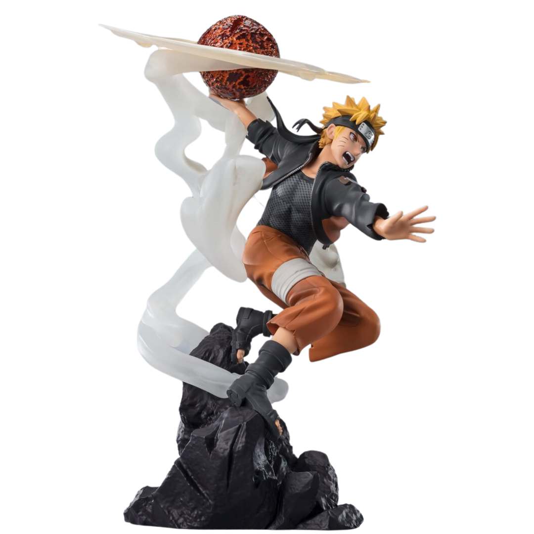 Naruto Shippuden Uzumaki Naruto Sage Art Lava Release Rasenshuriken FiguartsZERO Extra Battle Statue by -Tamashii Nations - India - www.superherotoystore.com