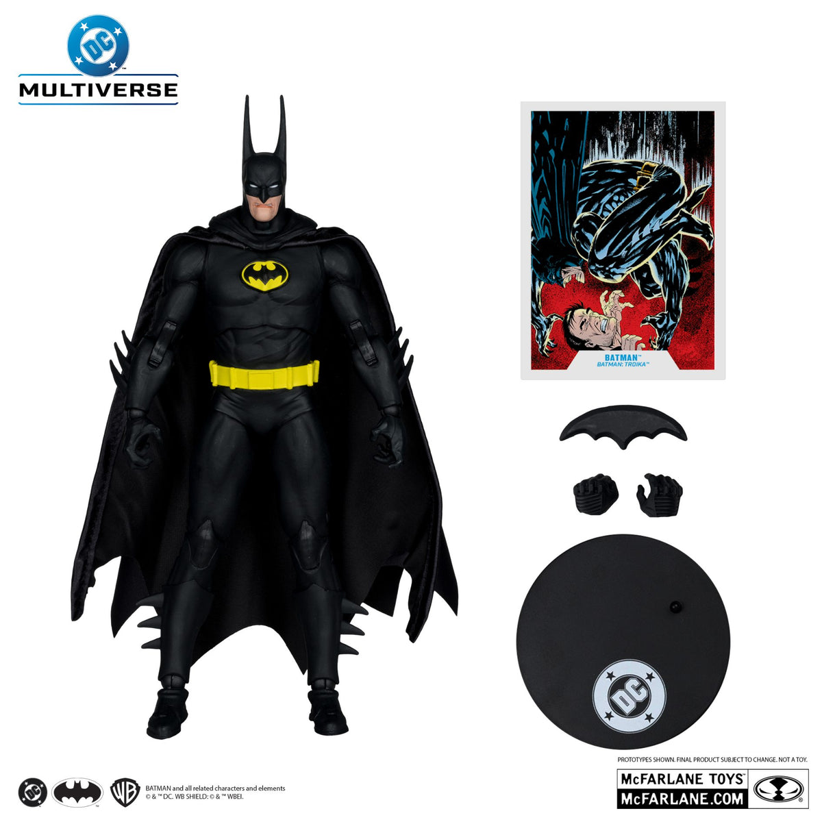 Batman (Troika) Action Figure By Mcfarlane Toys -McFarlane Toys - India - www.superherotoystore.com