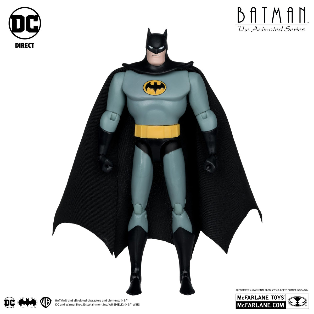 Batman the Animated Series Classic Batman (Chase) Action Figure By Mcfarlane Toys -McFarlane Toys - India - www.superherotoystore.com