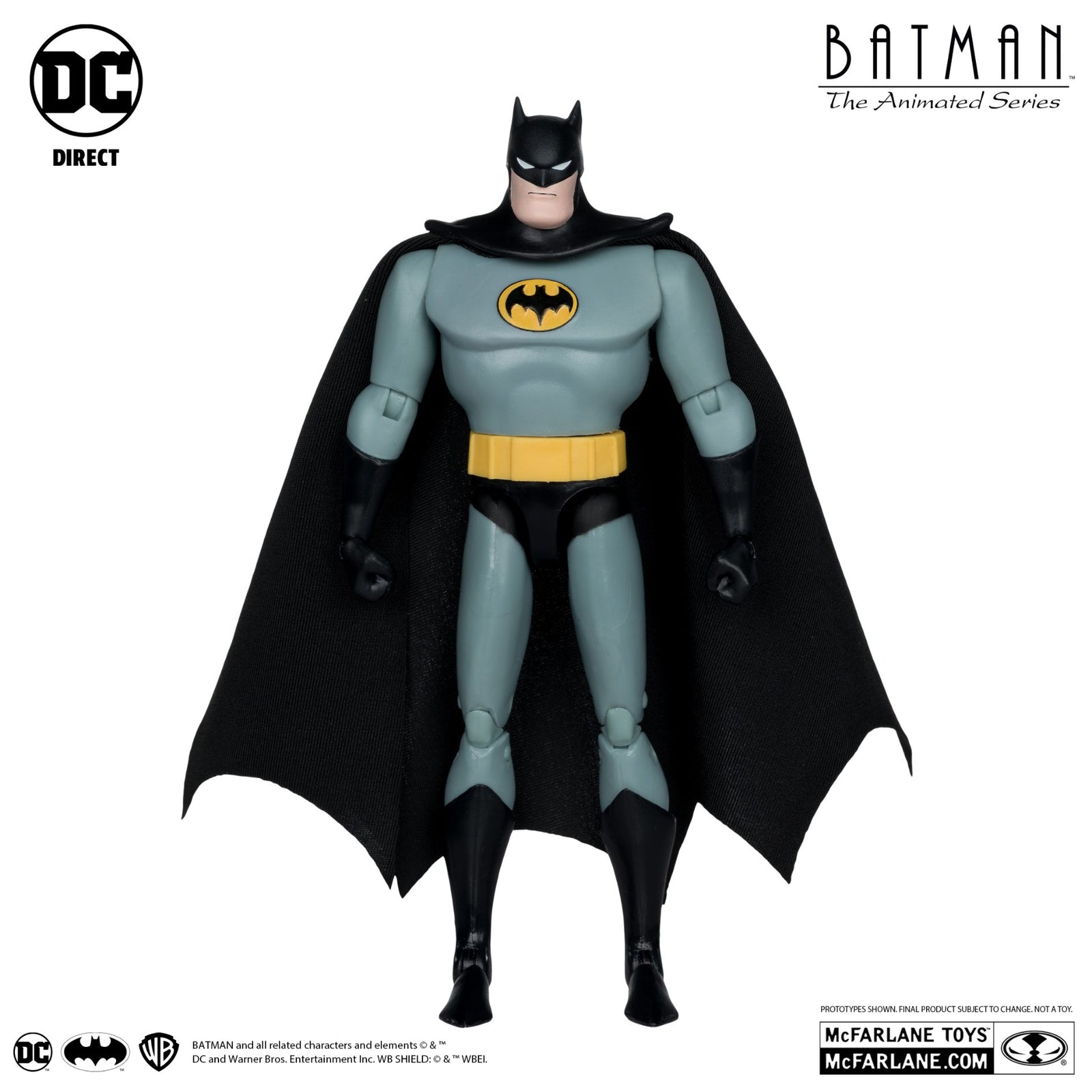 Batman the Animated Series Classic Batman (Chase) Action Figure By Mcfarlane Toys -McFarlane Toys - India - www.superherotoystore.com