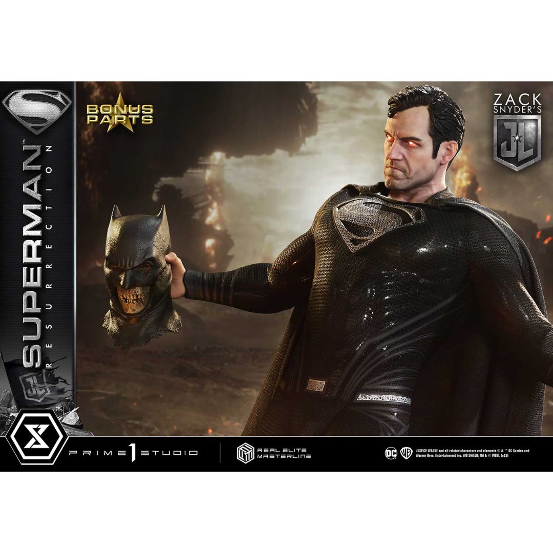 Justice League (Film) Superman "Resurrection" Zack Snyder'S Justice League Dx Bonus Version Statue By Prime1 Studios -Prime1 Studios - India - www.superherotoystore.com