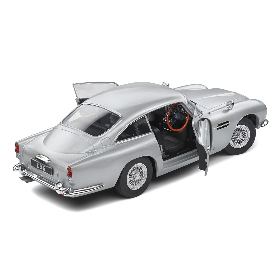 1:18 Aston Martin Db5 Silver Birch 1964 By Solido