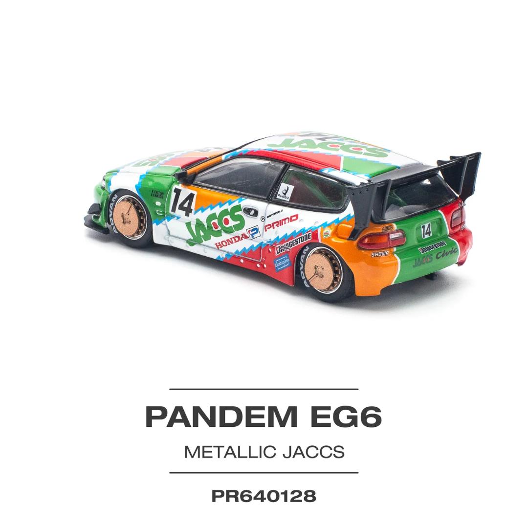 Pandem Civic Eg6 V1.5 Jaccs 1:64 Scale Die-Cast Car By Pop Race -Pop Race - India - www.superherotoystore.com