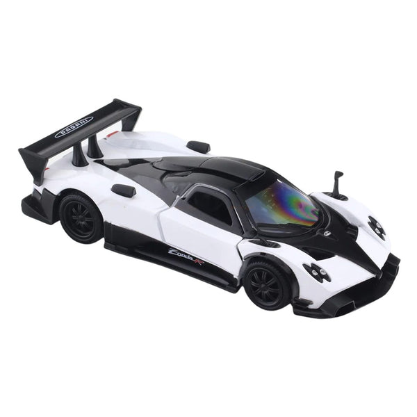 Pagani Zonda R 2007 ミニカー 1/43 White Pagani Zonda R 1:43 Scale Die-Cast Car By RMZ