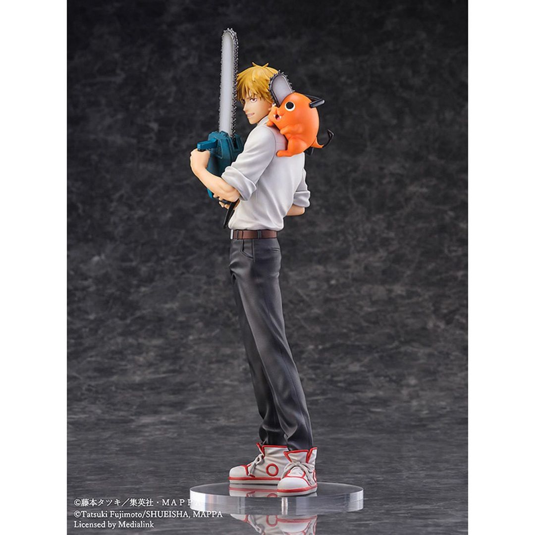 Chainsaw Man Denji and Pochita S-Fire 1:7 Scale Statue by Sega -SEGA Goods - India - www.superherotoystore.com